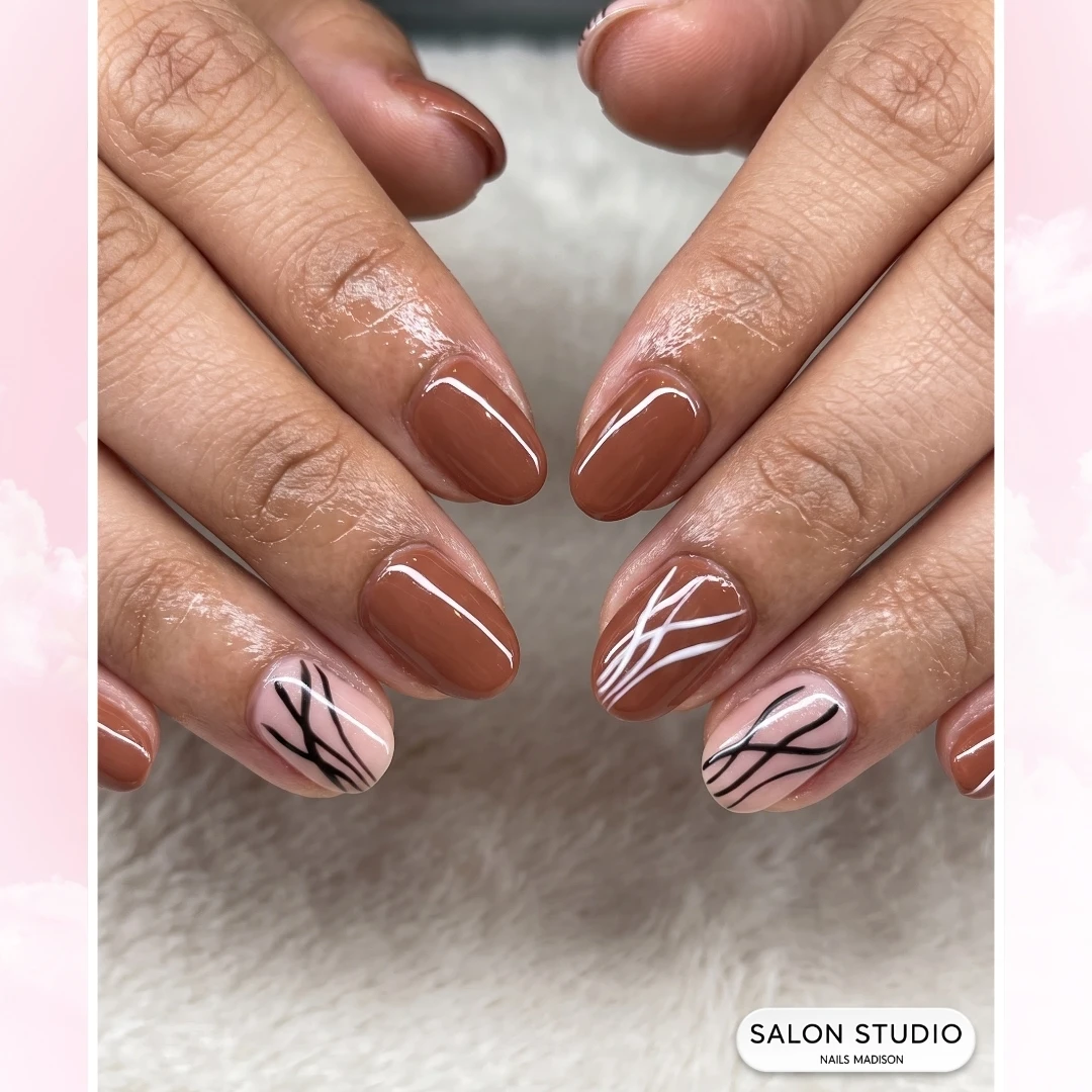 Natural nails art